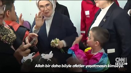 Emine Erdoğan'dan 6 Şubat paylaşımı: "Asrın birlikteliği ile umut bulduk"