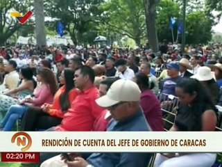 Jefe de Gobierno de Caracas, Nahum Fernández, presenta memoria y cuenta de su gestión 2023