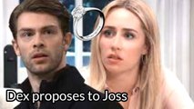 General Hospital Shocking Spoilers Dex failed to propose to Joss, revealing the shocking reason