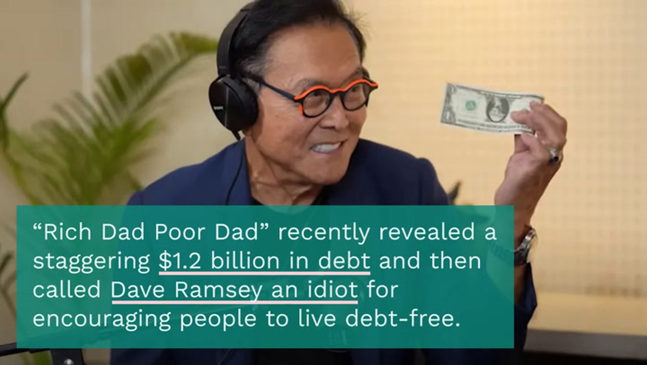 Robert Kiyosaki Says, 'I Am a Billionaire in Debt' and Calls Dave ...