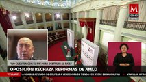 Moreira afirma que reformas de AMLO son neoliberales y no arregla pensiones