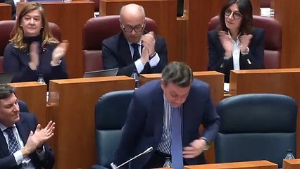 Intervención de Igea en el pleno de las Cortes