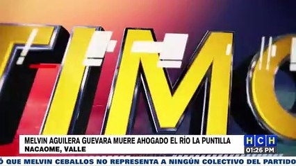 ¡Triste! Ahogado muere hombre en río La Puntilla, Nacaome