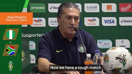 Download Video: 'Nigeria must be at best to beat South Africa' - Peseiro ahead of AFCON semi-final