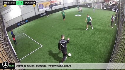 Faute de Romain CHETCUTI - WEIGHT WATCHERS FC