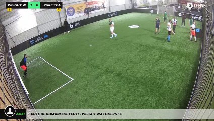 Faute de Romain CHETCUTI - WEIGHT WATCHERS FC