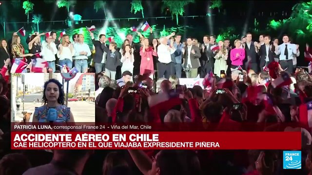Informe desde Santiago de Chile: expresidente Sebastián Piñera iba en helicóptero accidentado