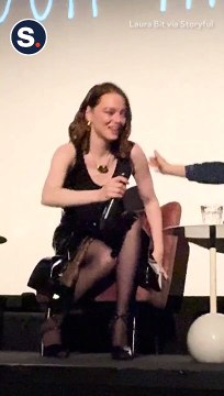 Emotional Emma Stone Hugs Fan After His Heartfelt Tribute