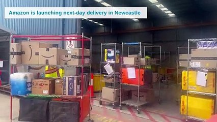 Amazon launches next day delivery