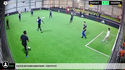 Faute de Farid MENTOURI - Footix FC
