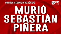 Murió Sebastián Piñera tras un accidente de helicóptero