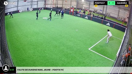 Faute de Dukens NOEL JEUNE - Footix FC