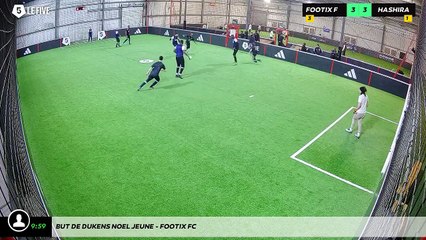But de Dukens NOEL JEUNE - Footix FC