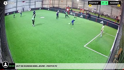 But de Dukens NOEL JEUNE - Footix FC