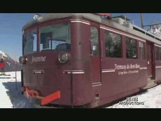 Tramway du Mont-Blanc (en hiver)