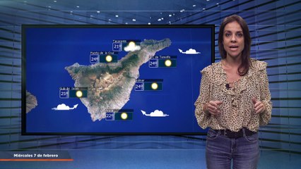 La previsión del tiempo en Canarias para el 7 de febrero de 2024, en Atlántico Televisión.