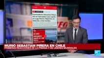 Así registra la prensa el fallecimiento del expresidente chileno Sebastián Piñera