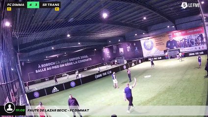 Faute de Lazar BECIC - FC Dimmat