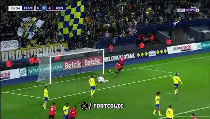 Gouiri Scores His Second Goal Against Sochaux ⚽