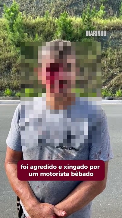 Motorista bêbado causa acidente e ainda agride motorista