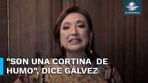 Xóchitl Gálvez señala a AMLO de crear “cortina de humo” por presuntos vínculos con el narco