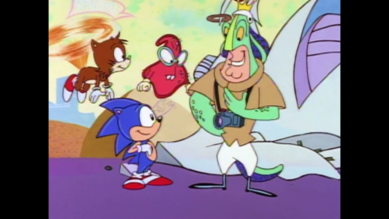 Aventuras de Sonic el Erizo Episodio 8 Encuentro cercano del tipo sónico