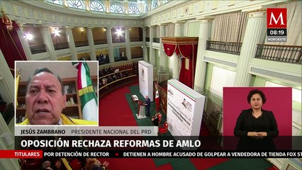 Reformas de AMLO buscan “enterrar” Constitución: Jesús Zambrano