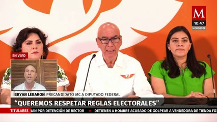 Bryan LeBarón va por diputación federal con Movimiento Ciudadano