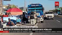 Chilpancingo cumple 24 horas sin transporte público por violencia
