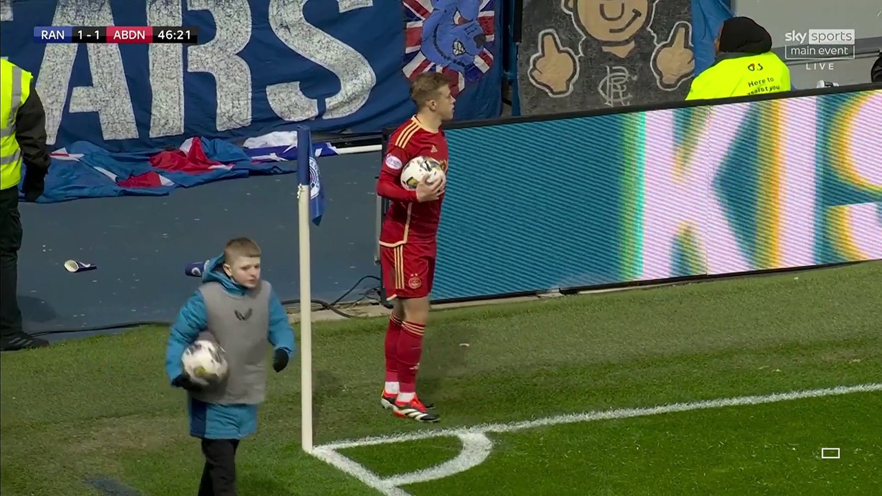 Rangers Vs Aberdeen 2 half