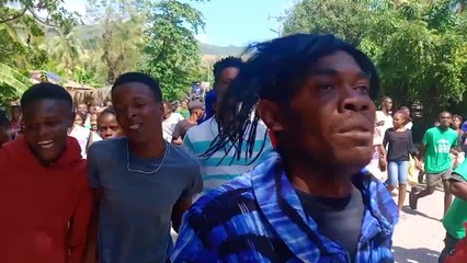 Claude Joseph nan tèt yon manifestasyon nan St-Louis du Sud