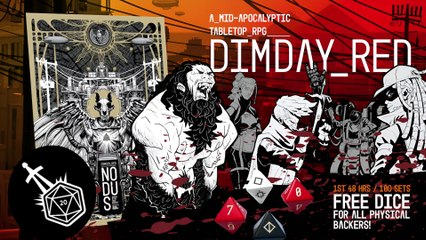 DIMDAY RED TTRP: Nodus Zine 02 - Neu Bonn expands into the ominous slums of Fleisch District, including an adventure that will unleash the Center's darkest shadows!