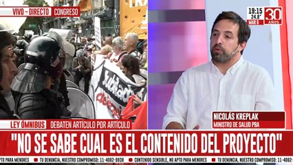 Nicolás Kreplak:"Jamás le cobraríamos a nadie el derecho a la salud"
