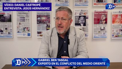 Gabriel Ben Tasgal, experto en el conflicto del Medio Oriente