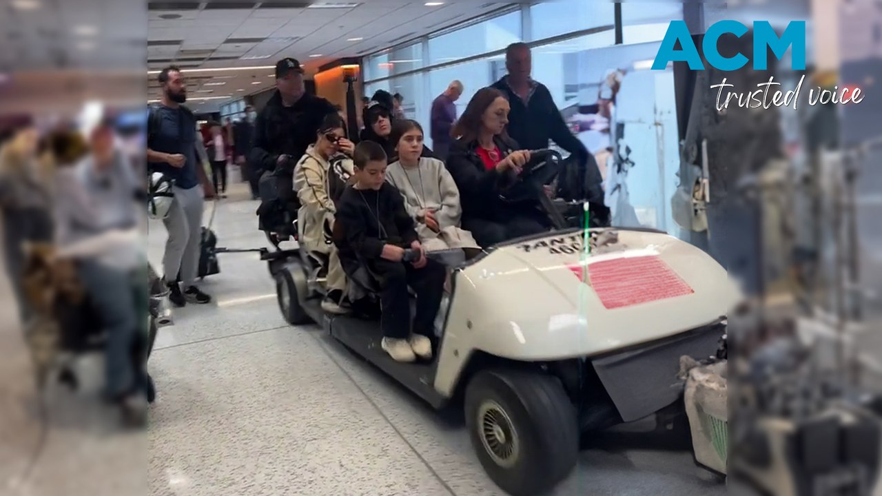 Kourtney Kardashian and Travis Barker cause a stir in Sydney ahead of Blink-182 tour