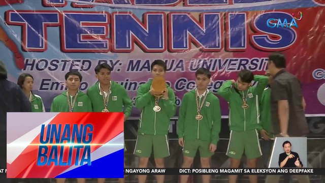 UPHSD at CSB, wagi sa NCAA season 99 table tennis competition | UB