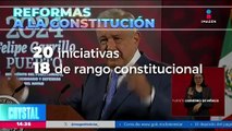 López Obrador presenta paquete de 20 reformas constitucionales