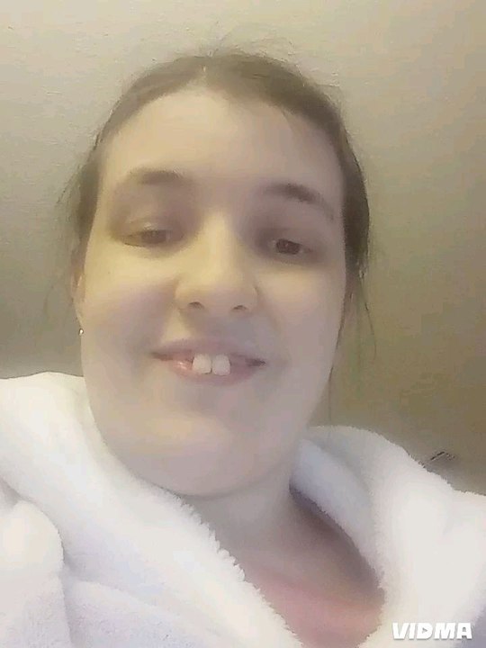 me smiling