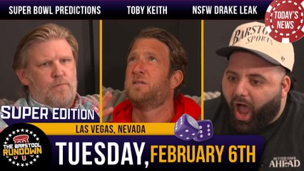 Dave Portnoy Bet $500,000 on the Chiefs - Barstool Rundown - February 6th, 2024