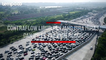 Contraflow Situasional Libur Panjang Isra Miraj dan Imlek 2024 Berlaku Hari Ini
