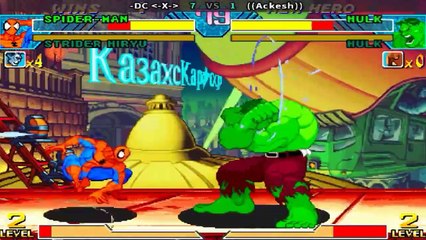 -DC vs ((Ackesh)) - Marvel vs Capcom