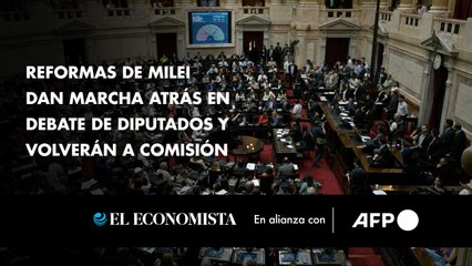 Download Video: Reformas de Milei dan marcha atrás en debate de Diputados y volverán a comisión