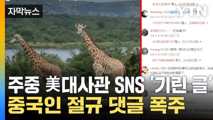 [자막뉴스] "중국인 구해달라"...통곡의 벽된 대사관 SNS / YTN