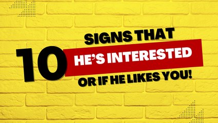 10 signs that a guy is into you - Sign 3 His Gaze