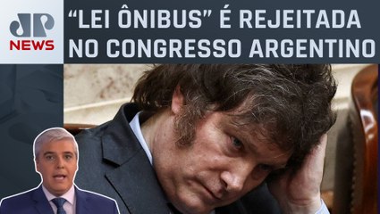 Deputados derrubam aprovação da reforma constitucional proposta por Javier Milei; Favalli analisa