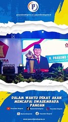 Prabowo: Ada Orang Pintar Tak Setuju Kita Punya Lumbung Pangan