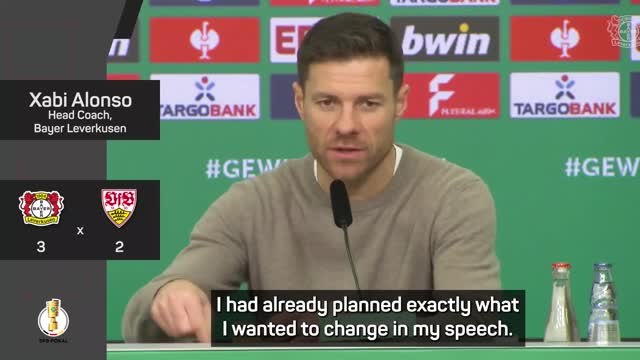 Alonso hails Leverkusen mentality after late cup triumph
