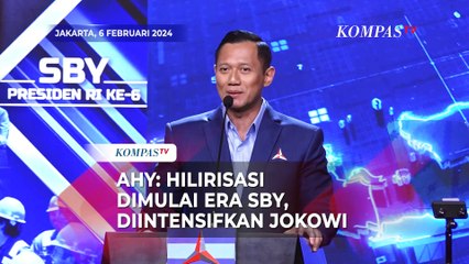 AHY: Hilirisasi Tambang Dimulai SBY, Diintensifkan Jokowi
