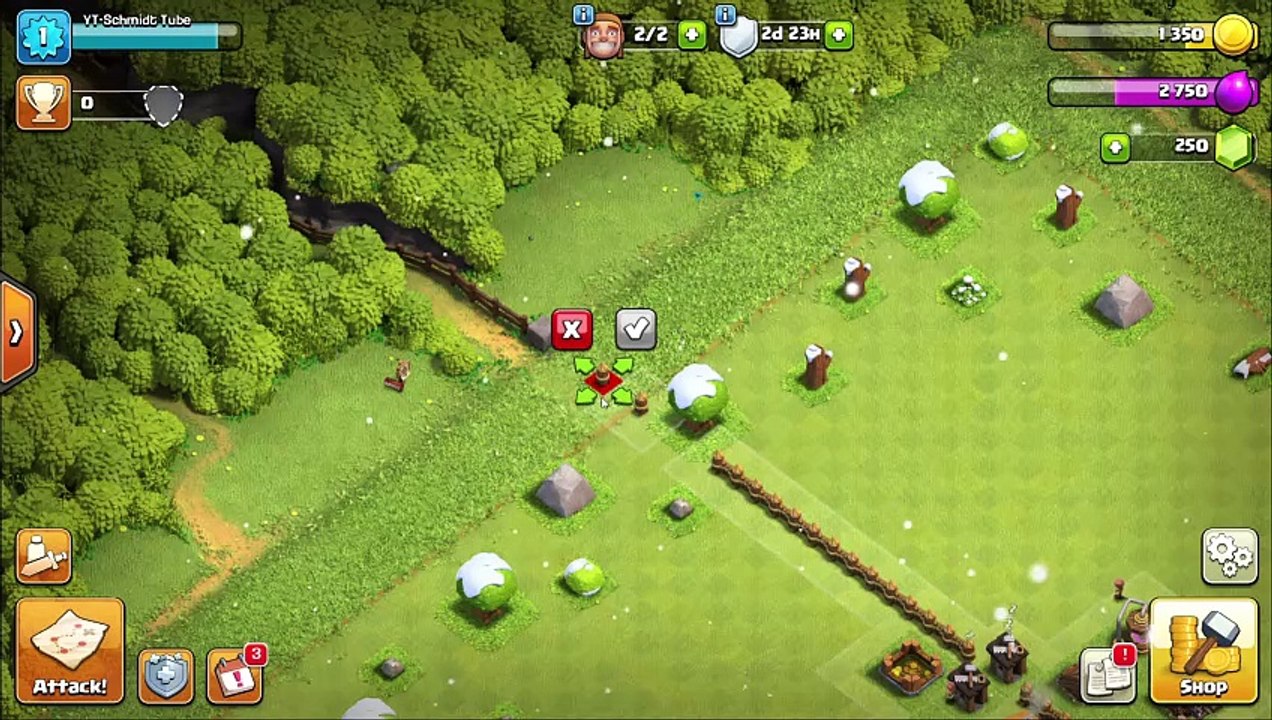 Day 1 of Clash of Clans. [#clashofclans #coc #day1]