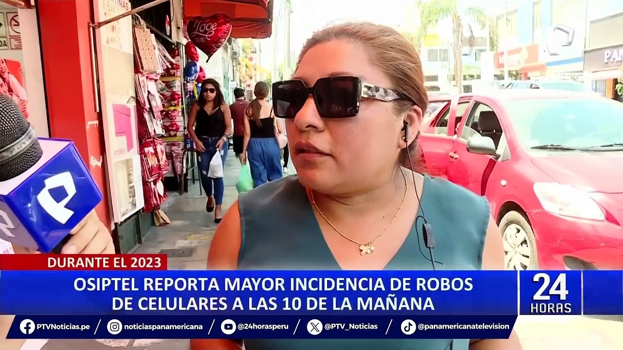Osiptel: ¿Qué día y a qué hora se registran más robos de celulares en Perú?